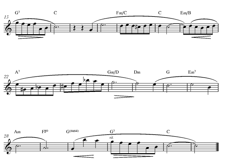  نت کیبورد (ارگ) شوپن   Nocturne Op9, No2 در سطح متوسط